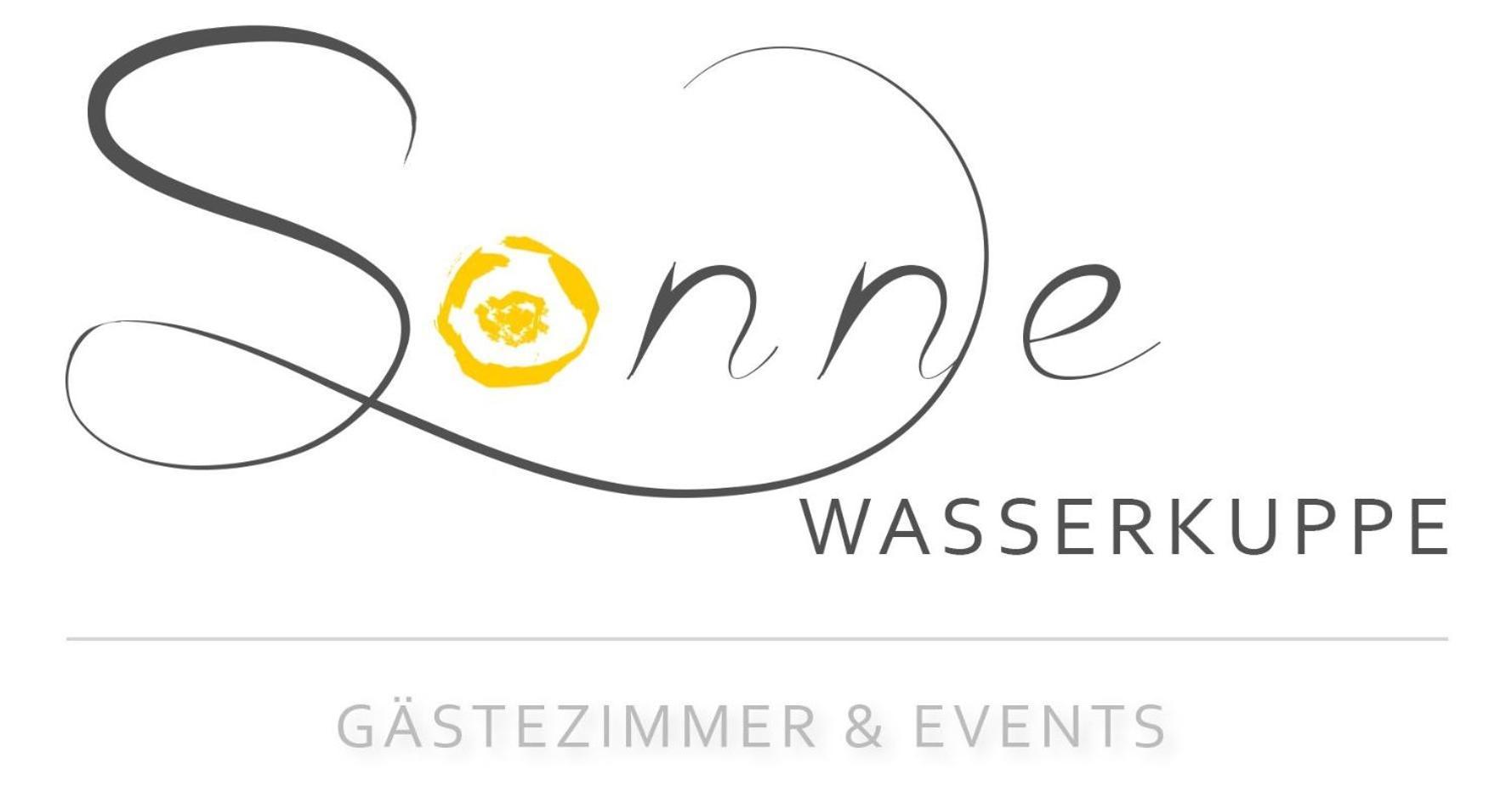 Zur Sonne "Gasthaus-Bar-Events" Poppenhausen Exteriör bild