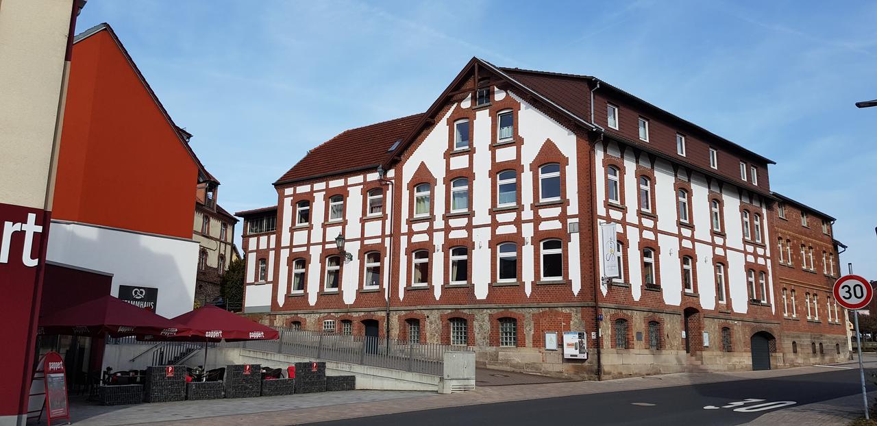 Zur Sonne "Gasthaus-Bar-Events" Poppenhausen Exteriör bild